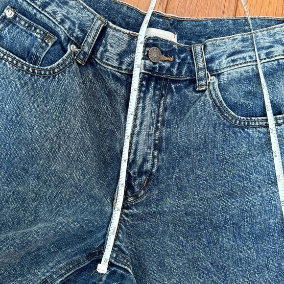 BDG A-WIDE flare jeans medium distressed wash size 27 - Picture 12 of 13